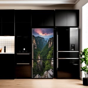 Folie imprimata color pentru decor Frigider, dimensiune 200 x 90cm, model_ AVX-FR11-0
