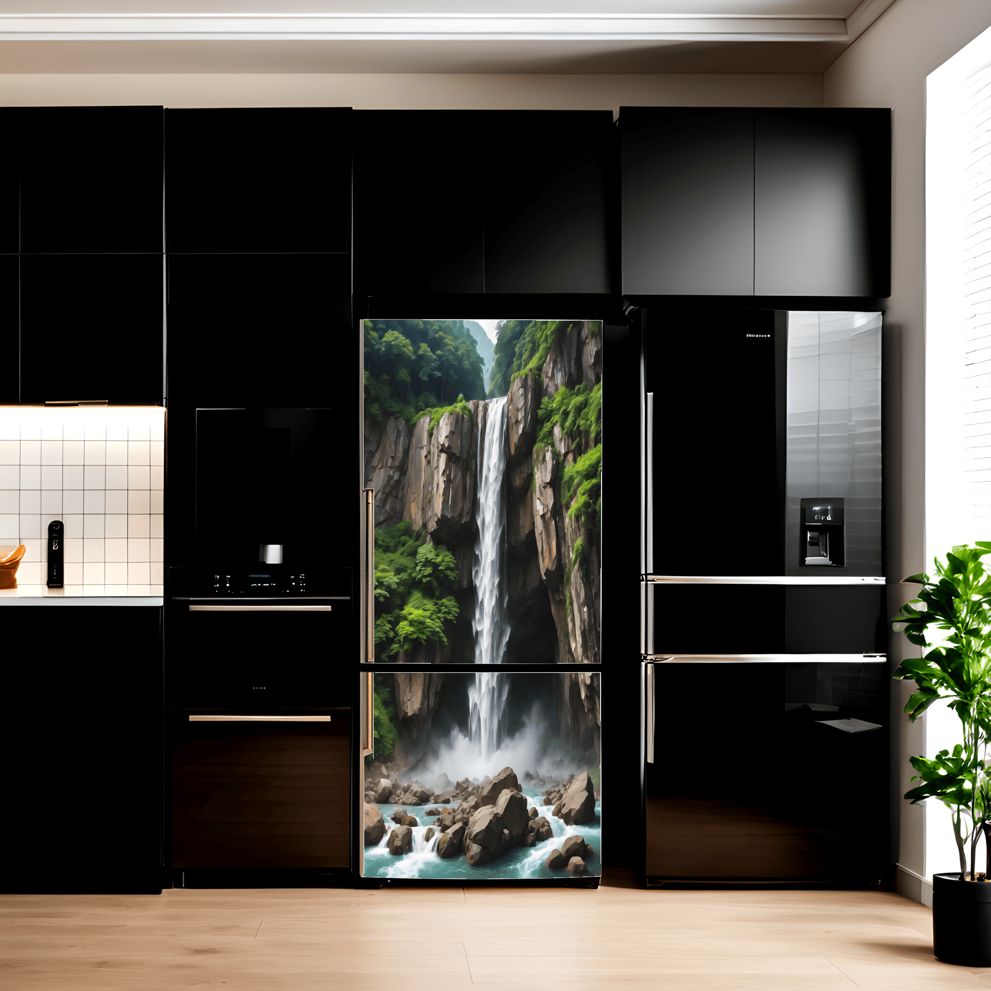 Folie imprimata color pentru decor Frigider, dimensiune 200 x 90cm, model_ AVX-FR21-0