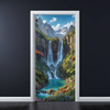 Folie imprimata color pentru decor Usa, dimensiune 200 x 90cm, model_ AVX-DR27-0