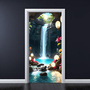 Folie imprimata color pentru decor Usa, dimensiune 200 x 90cm, model_ AVX-DR31-0