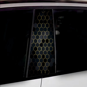 Set 2 stickere decorative pentru stalpii usilor, print autoadeziv de inalta rezolutie, dimensine 2 buc x 50 x 22 cm , cod_ AVX-SSU-04-0