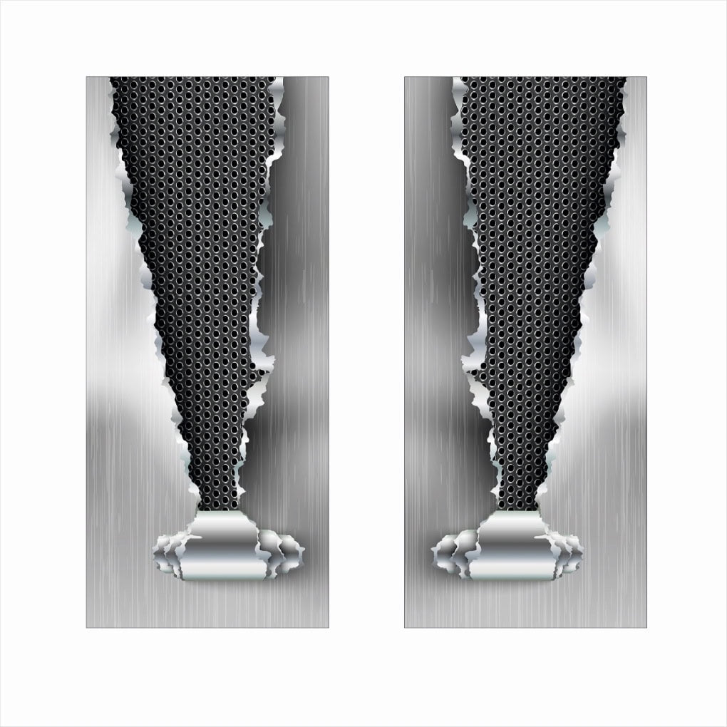 Set 2 stickere decorative pentru stalpii usilor, print autoadeziv de inalta rezolutie, dimensine 2 buc x 50 x 22 cm , cod_ AVX-SSU-06-1