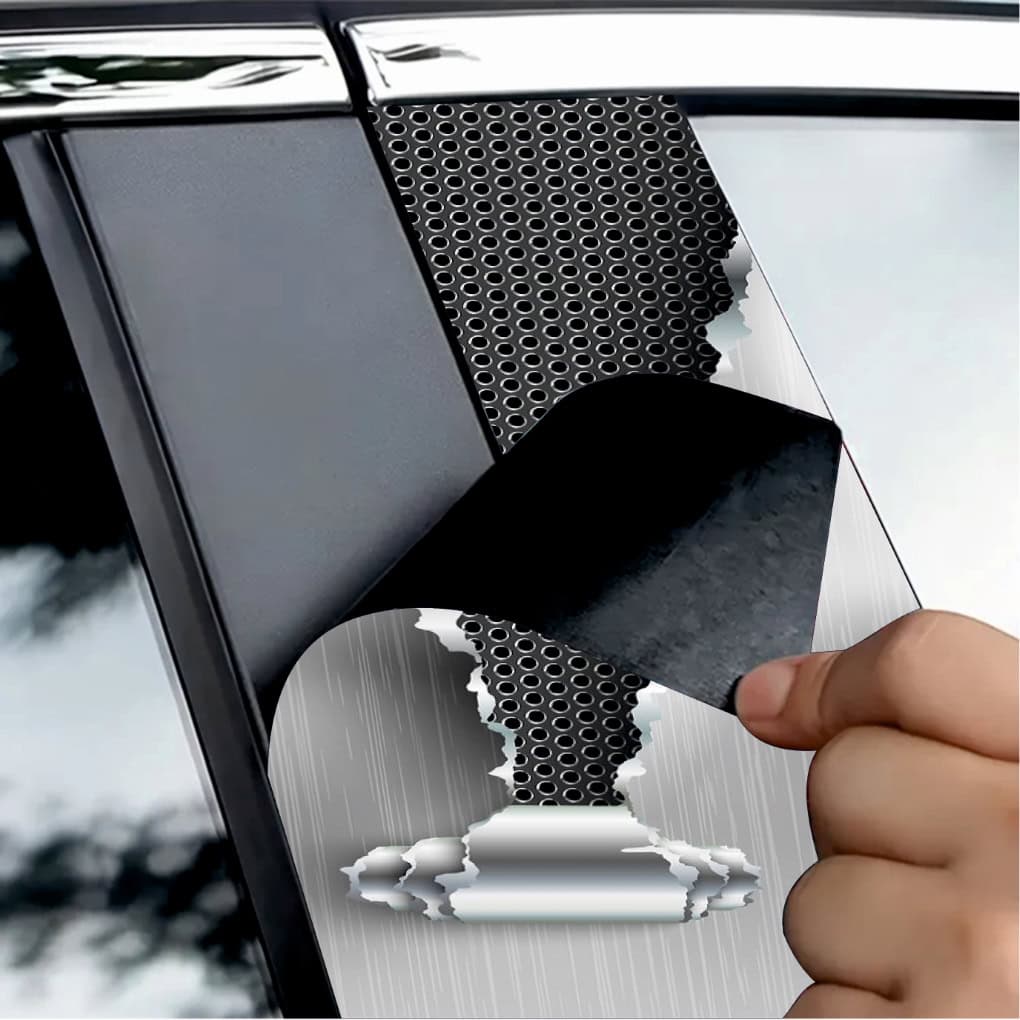 Set 2 stickere decorative pentru stalpii usilor, print autoadeziv de inalta rezolutie, dimensine 2 buc x 50 x 22 cm , cod_ AVX-SSU-06-2