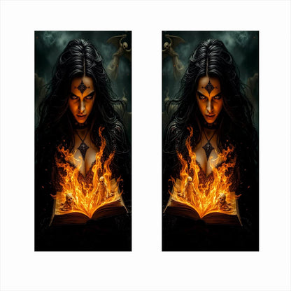 Set 2 stickere decorative pentru stalpii usilor, print autoadeziv de inalta rezolutie, dimensine 2 buc x 50 x 22 cm , cod_ AVX-SSU-12-1
