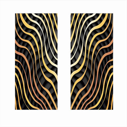 Set 2 stickere decorative pentru stalpii usilor, print autoadeziv de inalta rezolutie, dimensine 2 buc x 50 x 22 cm , cod_ AVX-SSU-14-1