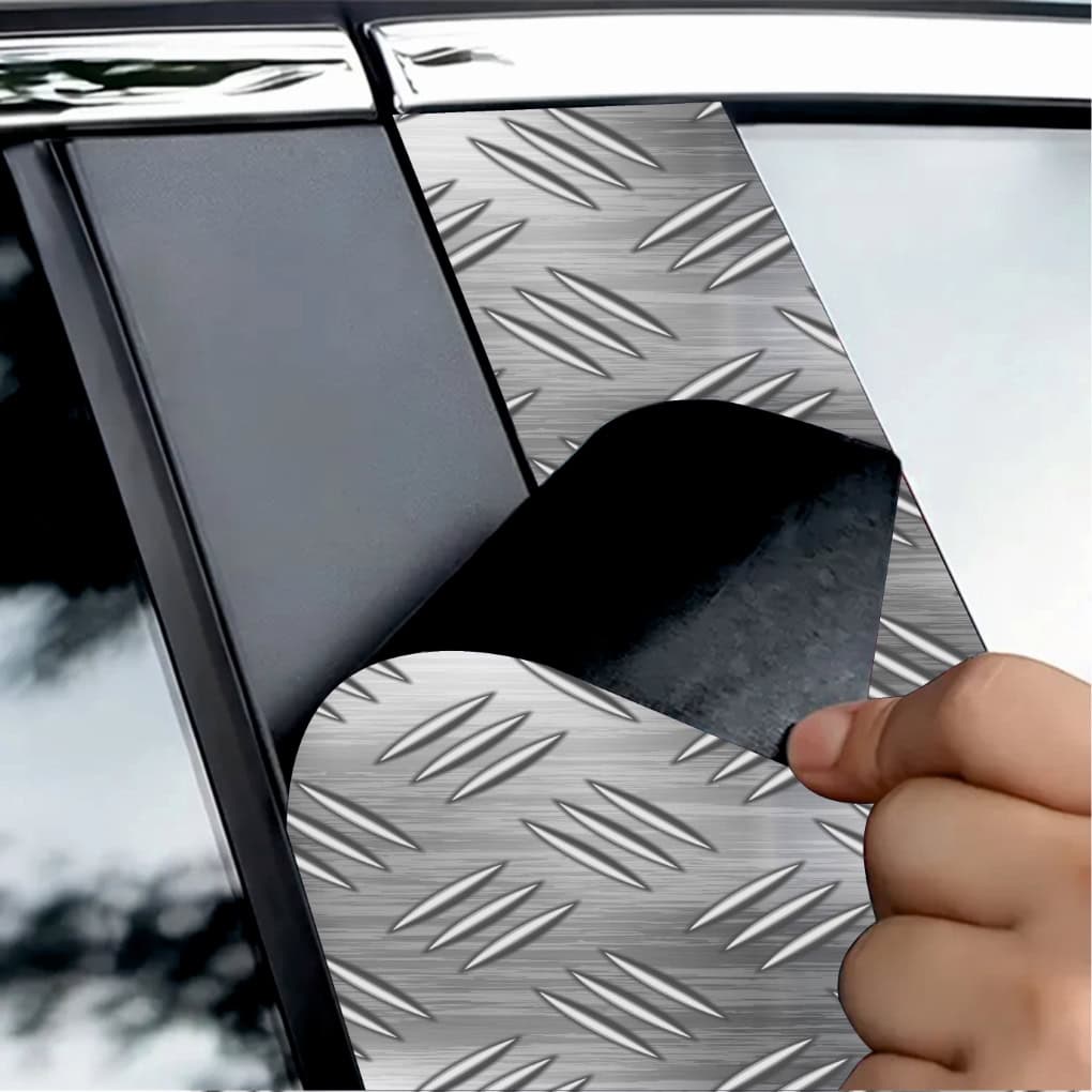 Set 2 stickere decorative pentru stalpii usilor, print autoadeziv de inalta rezolutie, dimensine 2 buc x 50 x 22 cm , cod_ AVX-SSU-18-2
