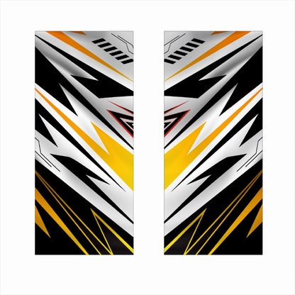 Set 2 stickere decorative pentru stalpii usilor, print autoadeziv de inalta rezolutie, dimensine 2 buc x 50 x 22 cm , cod_ AVX-SSU-24-1