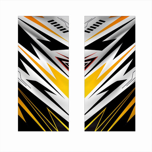 Set 2 stickere decorative pentru stalpii usilor, print autoadeziv de inalta rezolutie, dimensine 2 buc x 50 x 22 cm , cod_ AVX-SSU-24-1
