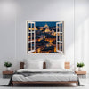 Folie imprimata color pentru decor perete locuinta, dimensiune 125 x 110cm, model_ VIEW TO HAVEN 15-0