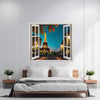 Folie imprimata color pentru decor perete locuinta, dimensiune 125 x 110cm, model_ VIEW TO HAVEN 26-0