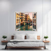 Folie imprimata color pentru decor perete locuinta, dimensiune 125 x 110cm, model_ VIEW TO HAVEN 28-0