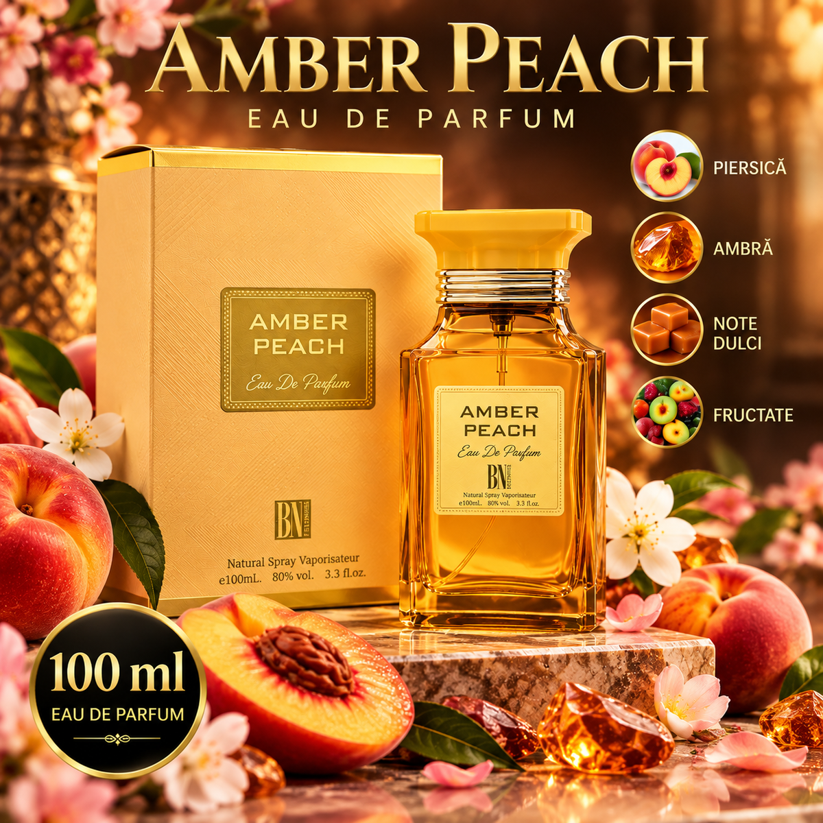 Oferta 2+2 GRATUIT – Set 4 Parfumuri Arăbești BN Perfumes, 4 × 100 ml