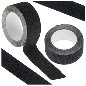 Banda de protectie Anti-Alunecare, autoadeziva, culoare Negru, dimensiune 5m x 5cm-0