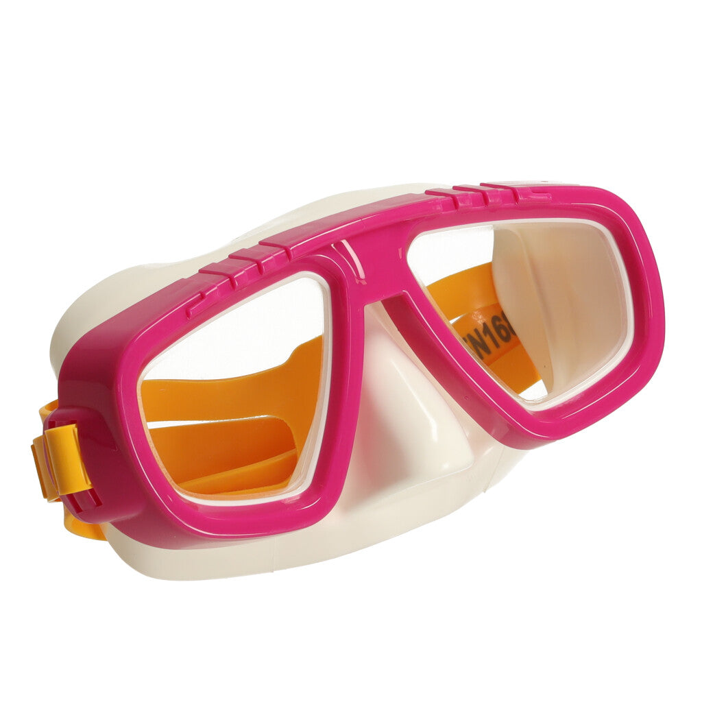 Ochelari de tip Masca pentru inot si scufundari, pentru copii, varsta 3+, culoare Roz-4