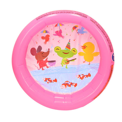 Piscina Gonflabila pentru copii, model MINI, culoare Roz, diametru 61 cm-1