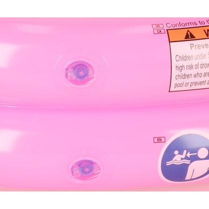 Piscina Gonflabila pentru copii, model MINI, culoare Roz, diametru 61 cm-3