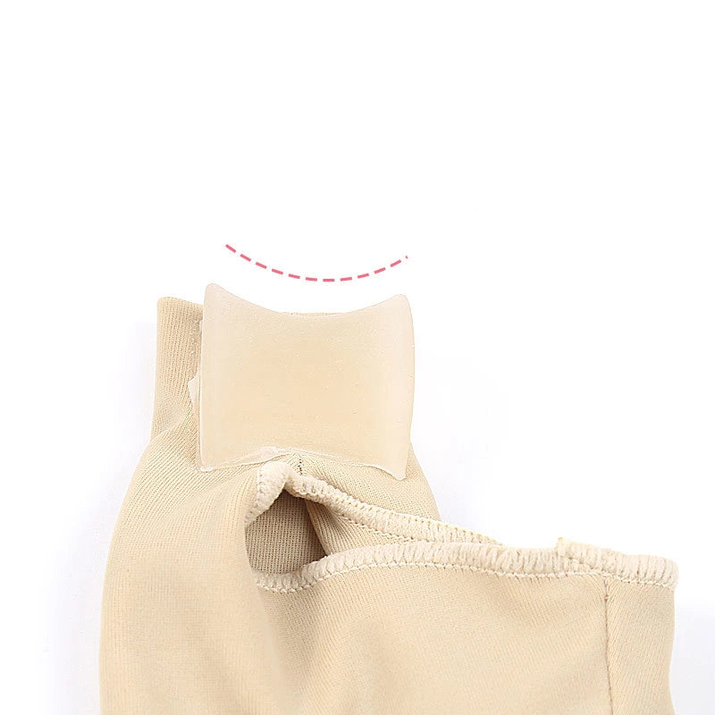Set 2 bucăți Separator Deget Mare din Material Elastic, Orteza Ortopedică pentru Hallux Valgus cu Gel