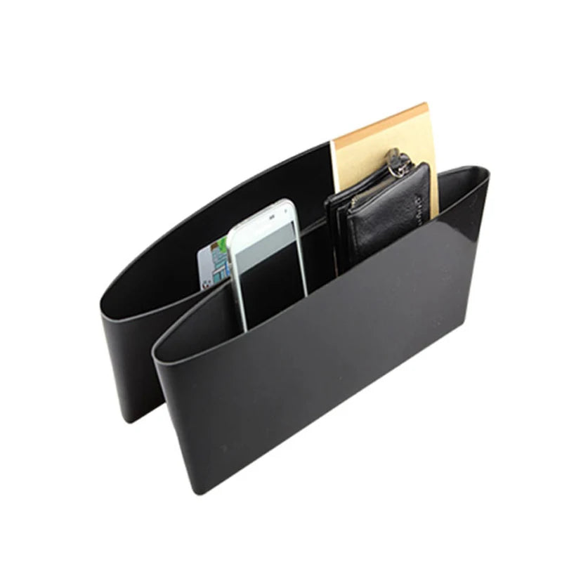 Set 2 organizatoare auto de tip "buzunar", montaj intre scaun si consola centrala, dimensiune 35 x 11 cm-3