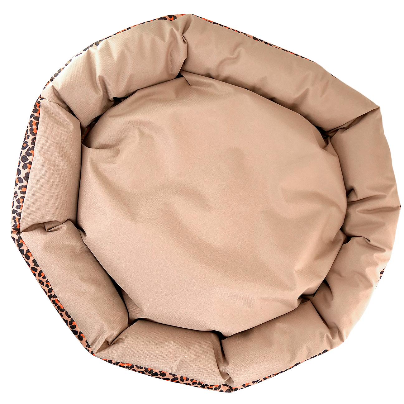 Culcus din material impermeabil pentru caine/pisica, model Animal Print, 77 cm-2