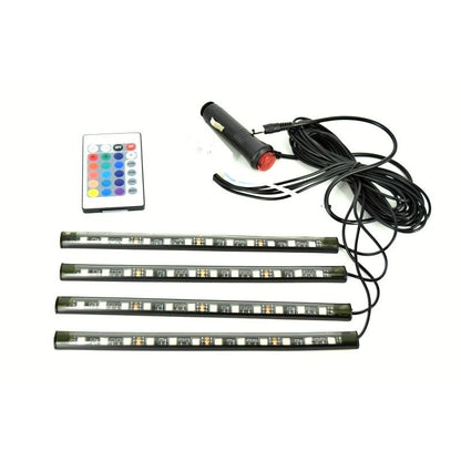 Lumini UnderCar LED - RGB pentru interior sau exterior cu telecomanda - 22cm-1