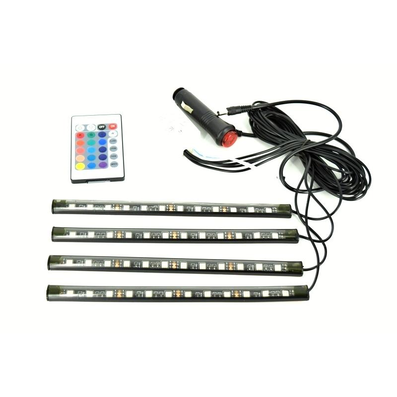 Lumini UnderCar LED - RGB pentru interior sau exterior cu telecomanda - 22cm-1
