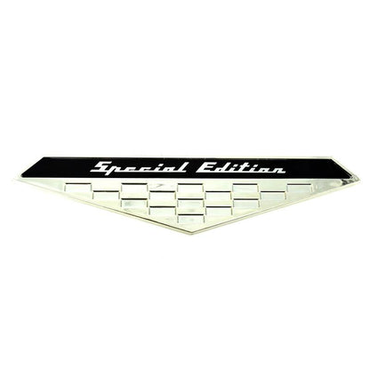 Emblema auto SPECIAL EDITION (reliefata 3D) - cu banda adeziva-0