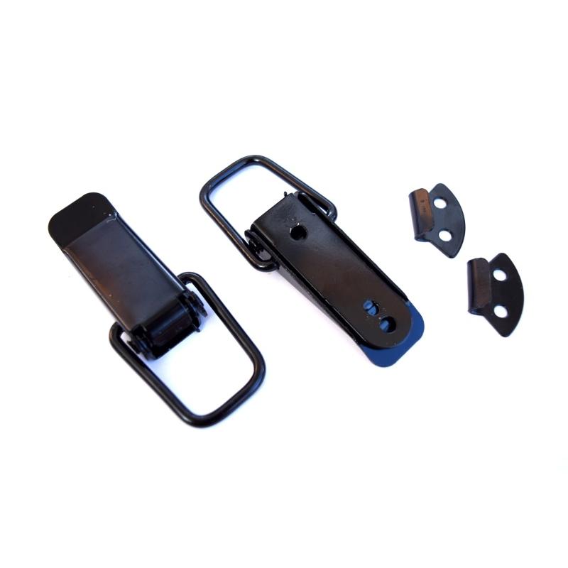 Set clipsuri pentru capota, 89 mm, culoare neagra-3