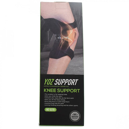 Set genunchiere neopren cu suport arc de sustinere, prindere dubla, lungime 29 cm