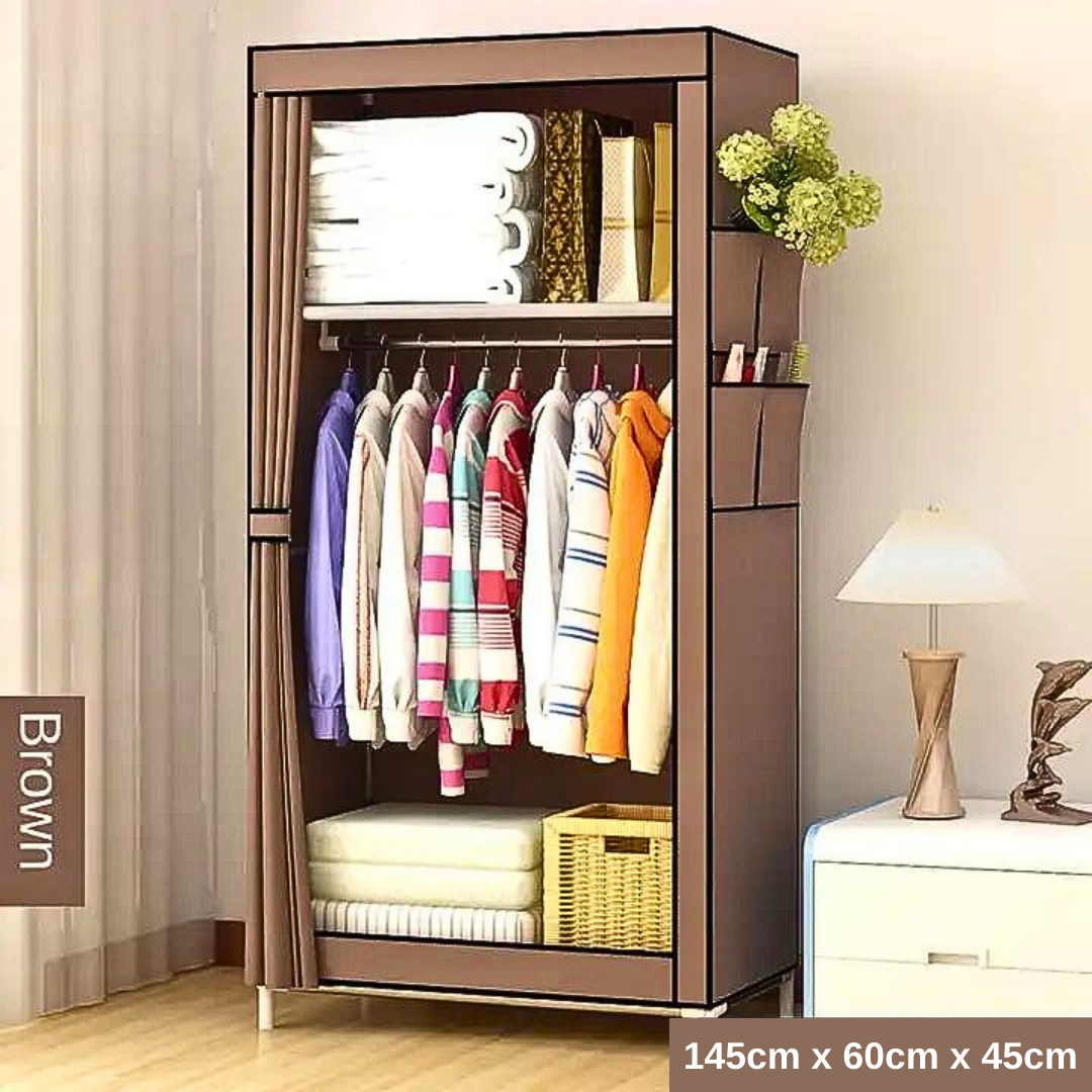 Dulap Textil Organizator pentru Dormitor sau Baie - Simplu de Asamblat și Elegant