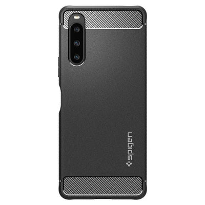 Husă Spigen Rugged Armor pentru Sony Xperia 10 V - negru mat