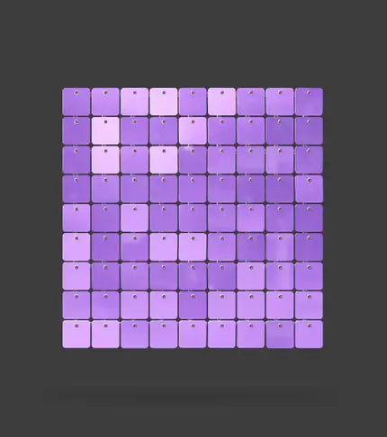 Panou decorativ cu paiete, 30cm x 30cm - Diverse culori