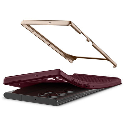 Husa Spigen NEO HYBRID GALAXY S22 ULTRA BURGUNDY