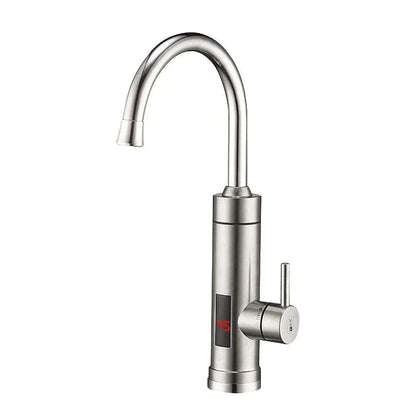 Robinet Electric Instant din Inox, cu Display LED și Rotire 360 Grade, 3000W