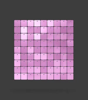 Panou decorativ cu paiete, 30cm x 30cm - Diverse culori