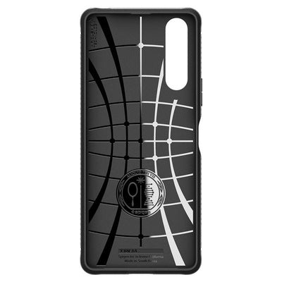 Husă Spigen Rugged Armor pentru Sony Xperia 10 V - negru mat