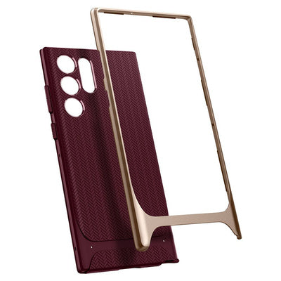 Husa Spigen NEO HYBRID GALAXY S22 ULTRA BURGUNDY
