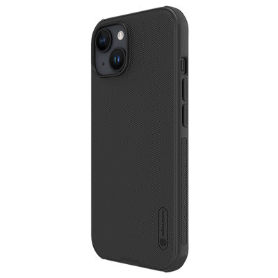 Husă Nillkin Super Frosted Shield Pro pentru iPhone 15 Plus, Negru
