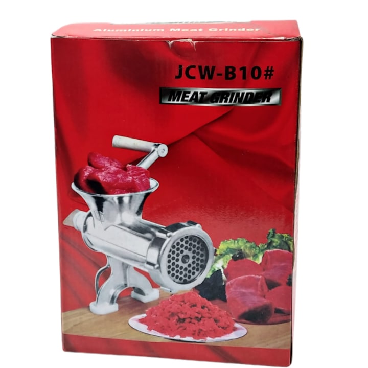 Mașină de Tocat Manuală JCW B10 - Aluminiu cu Design Clasic