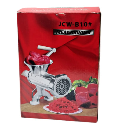 Mașină de Tocat Manuală JCW B10 - Aluminiu cu Design Clasic