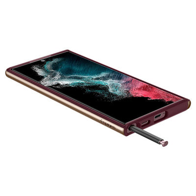 Husa Spigen NEO HYBRID GALAXY S22 ULTRA BURGUNDY
