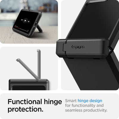 Husa Spigen Tough Armor Pro pentru Galaxy Z Flip 5 - Negru