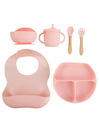 Set Diversificare Bebeluși, 8 piese, termorezistent, silicon, fără BPA – Practic și sigur