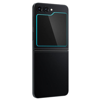 Pachet 2 Folii Tempered Glass Spigen GLAS.TR "EZ FIT" pentru Samsung Galaxy Z Flip 5 - Transparent