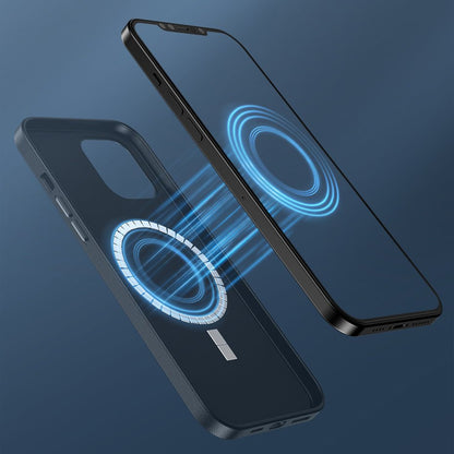 Husa din Piele Eco Baseus Magnetic pentru iPhone 12 Pro Max 6.7" - Negru