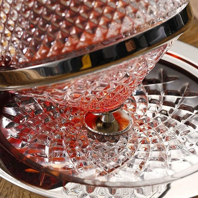 Decantor de Vin Rotativ de Lux - Set Elegant pentru Iubitorii de Vin