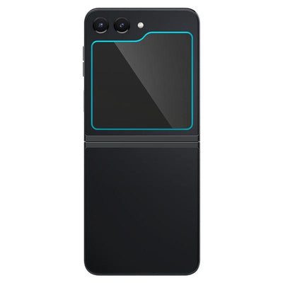 Pachet 2 Folii Tempered Glass Spigen GLAS.TR "EZ FIT" pentru Samsung Galaxy Z Flip 5 - Transparent