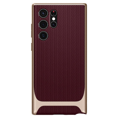 Husa Spigen NEO HYBRID GALAXY S22 ULTRA BURGUNDY