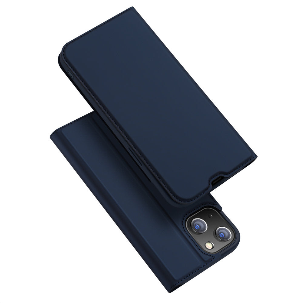 Husă Flip Dux Ducis Skin Pro pentru iPhone 13, Albastră