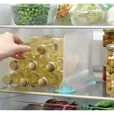 Separator Transparent pentru Frigider 15.5 x 5.5 x 20.5 cm