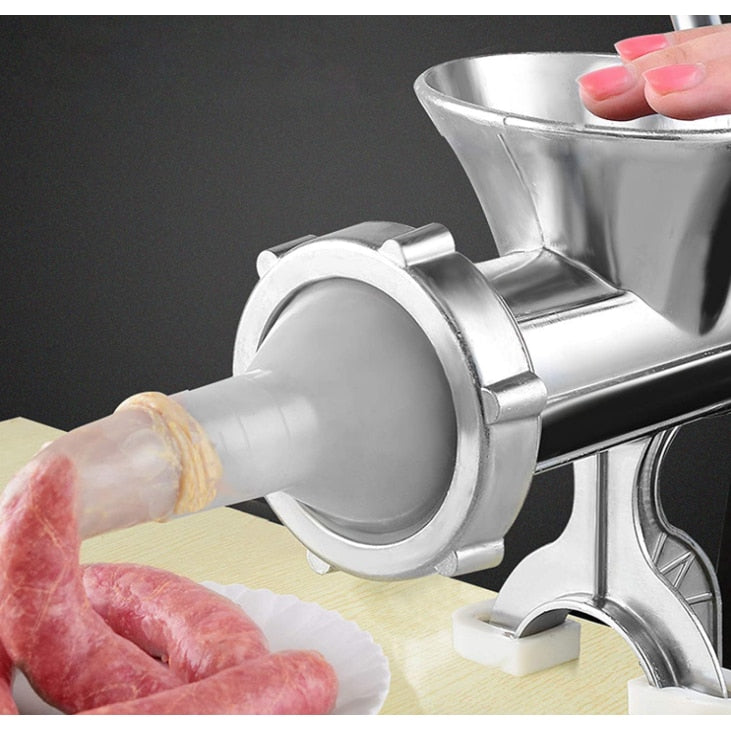 Mașină de Tocat Manuală JCW B10 - Aluminiu cu Design Clasic